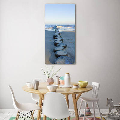 Acrylic wall art Breakwater