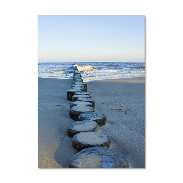 Acrylic wall art Breakwater