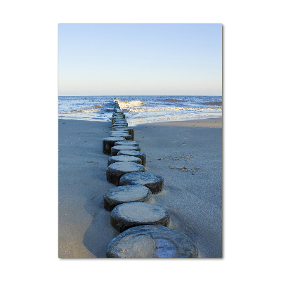 Acrylic wall art Breakwater