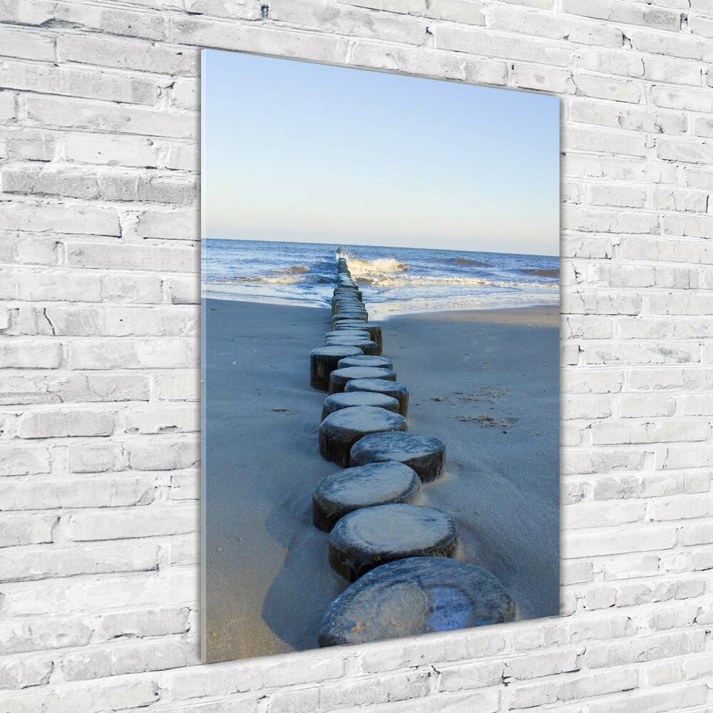 Acrylic wall art Breakwater