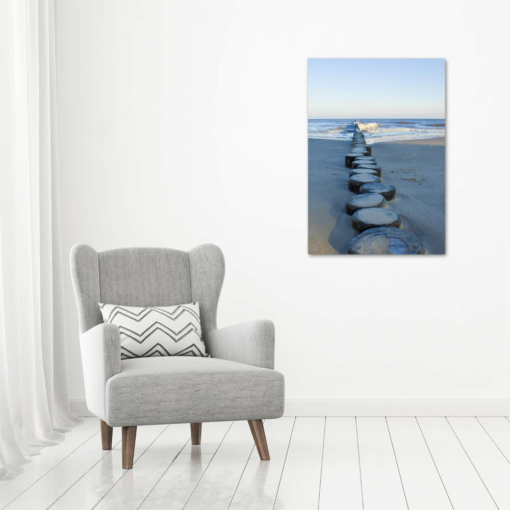 Acrylic wall art Breakwater