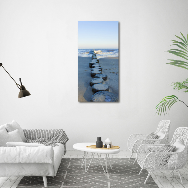 Acrylic wall art Breakwater