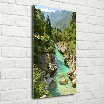 Print on acrylic Mountain stream