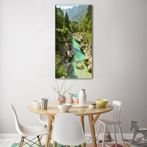 Print on acrylic Mountain stream