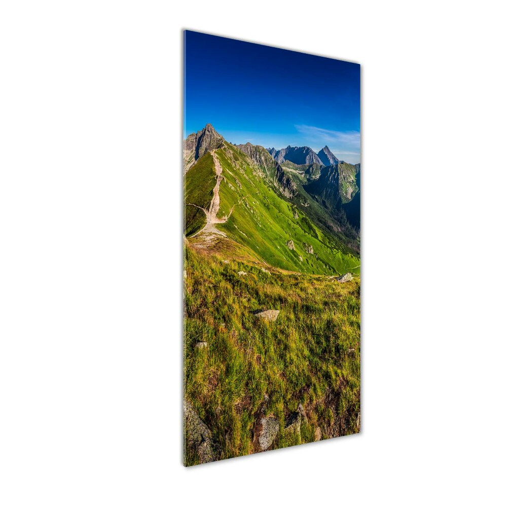 Acrylic wall art Tatra Mountains