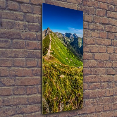 Acrylic wall art Tatra Mountains