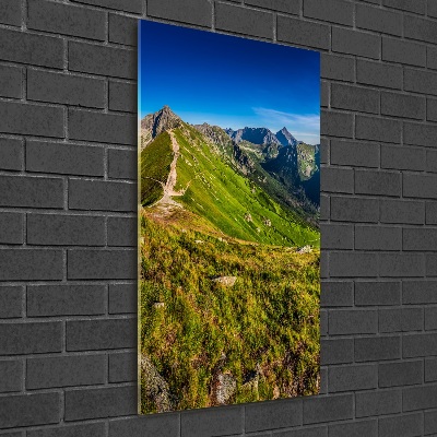 Acrylic wall art Tatra Mountains