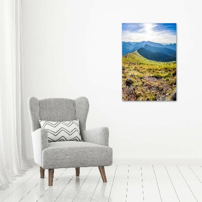 Acrylic wall art Tatra Mountains