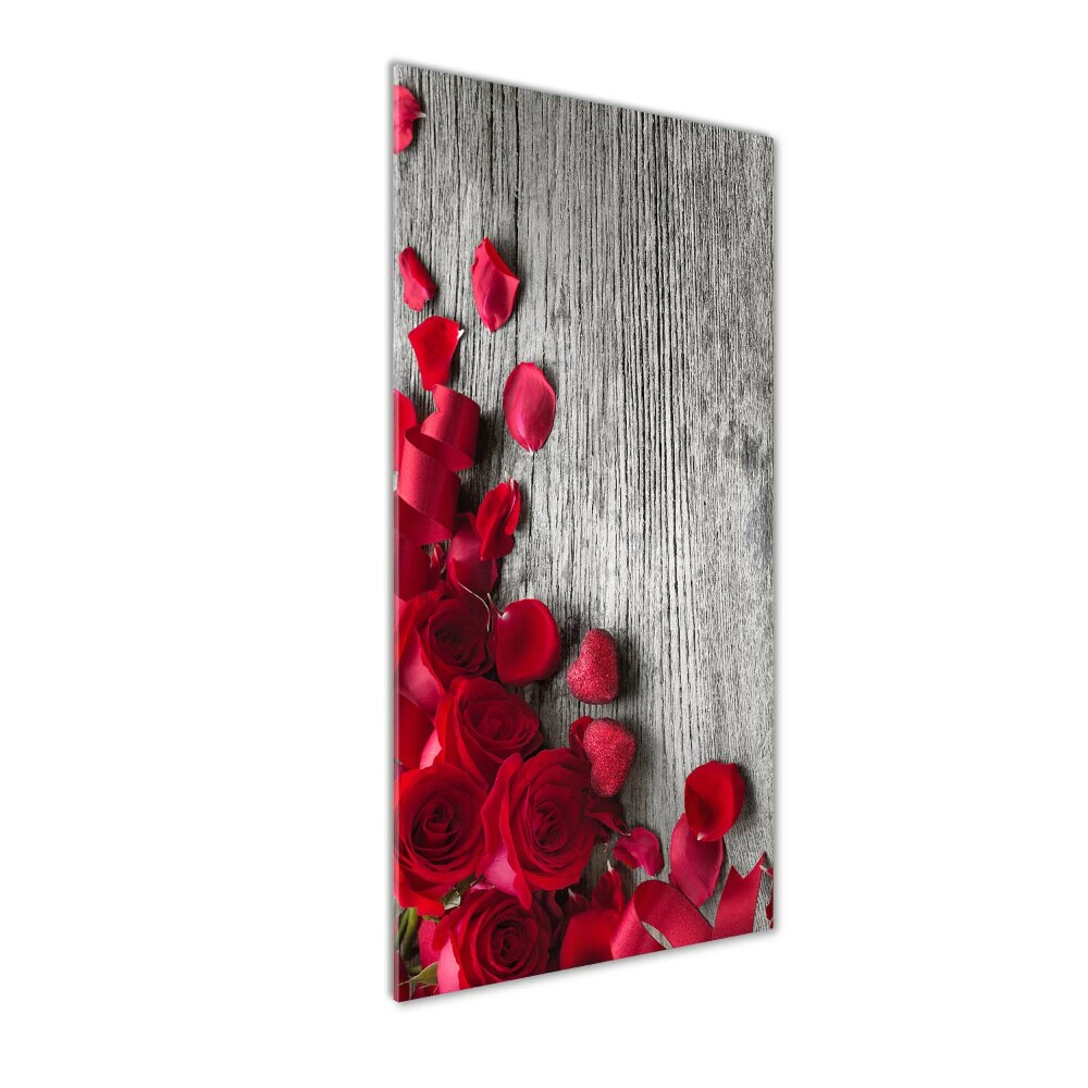 Print on acrylic Red roses