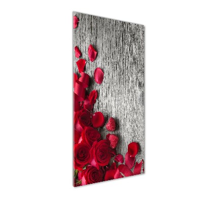 Print on acrylic Red roses