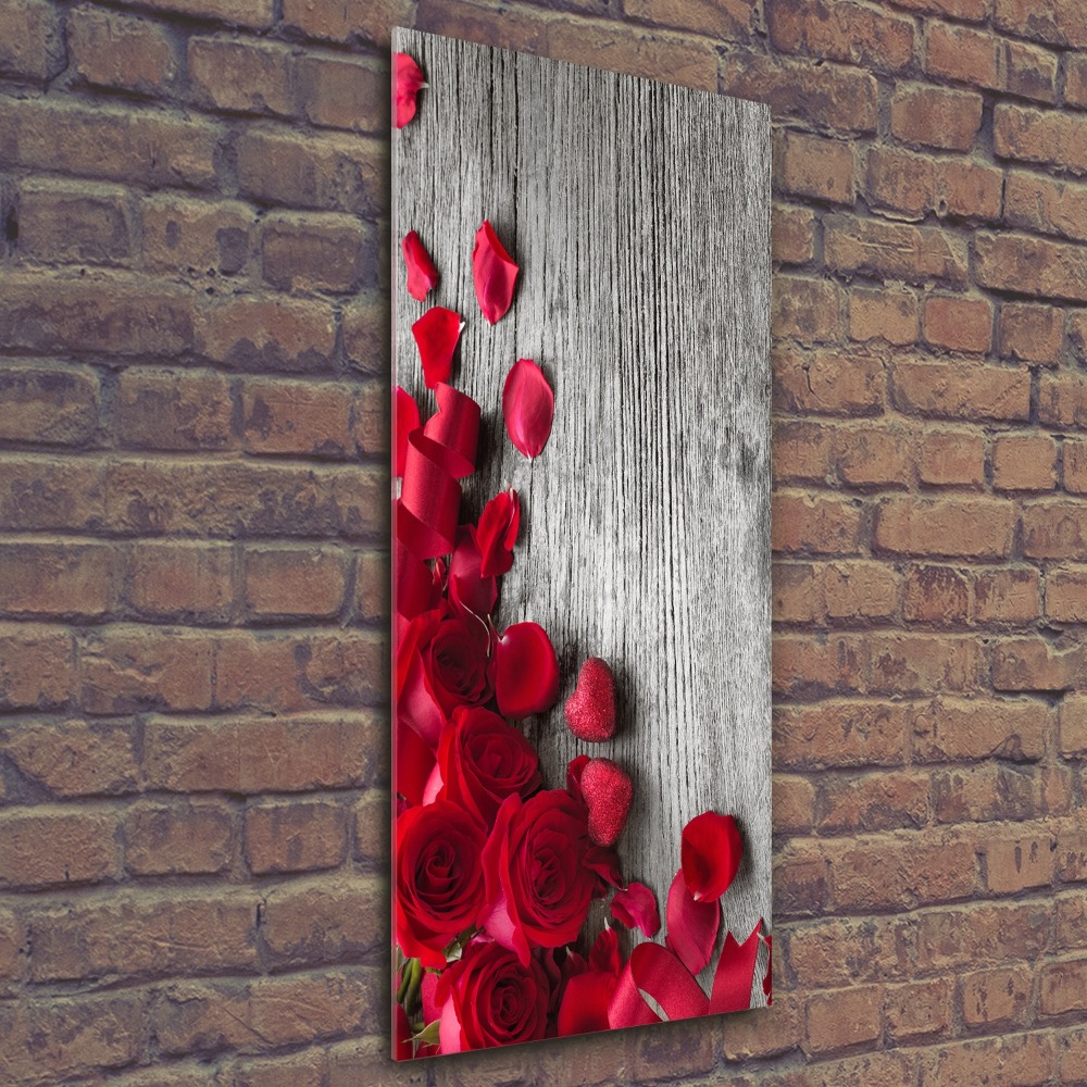 Print on acrylic Red roses