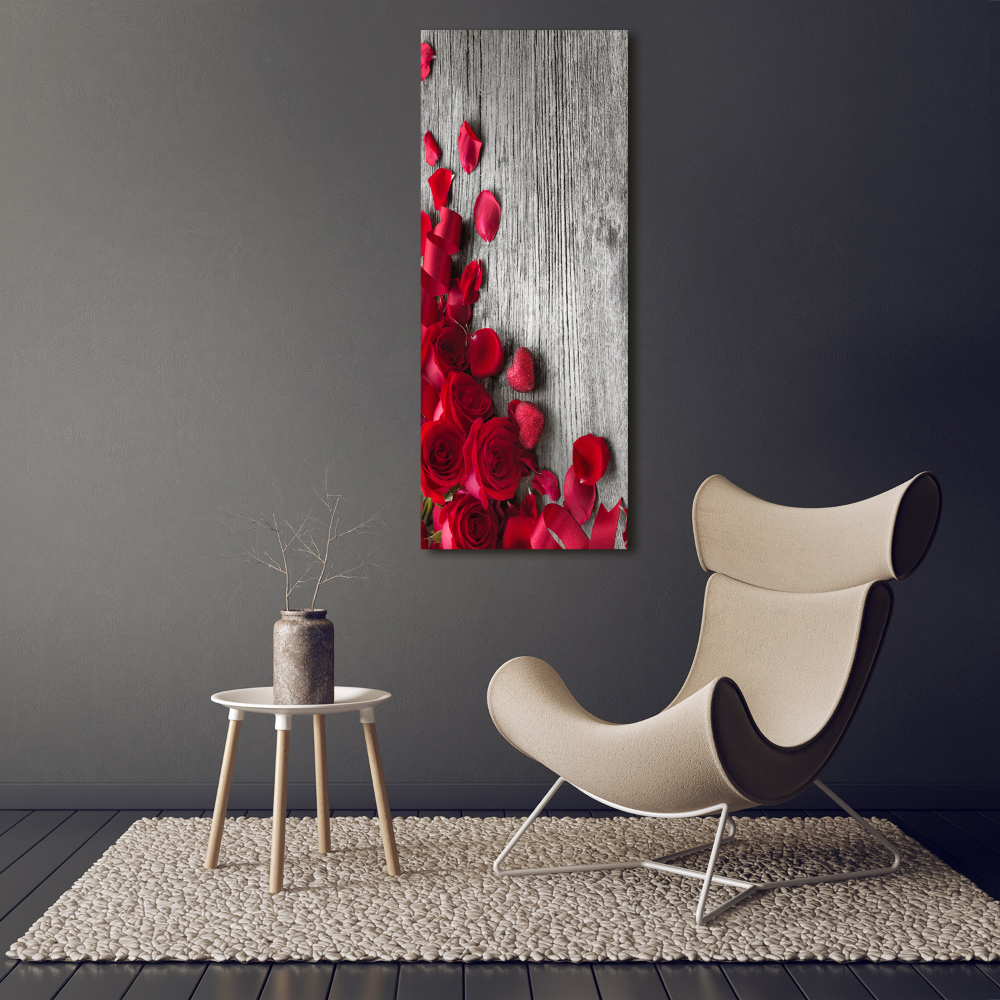 Print on acrylic Red roses