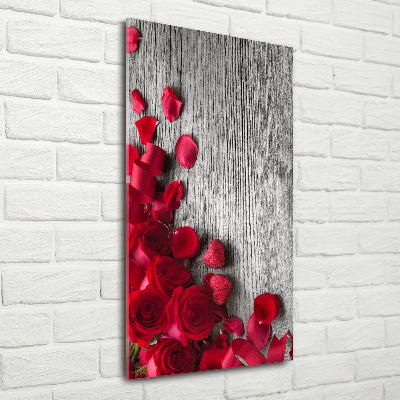 Print on acrylic Red roses