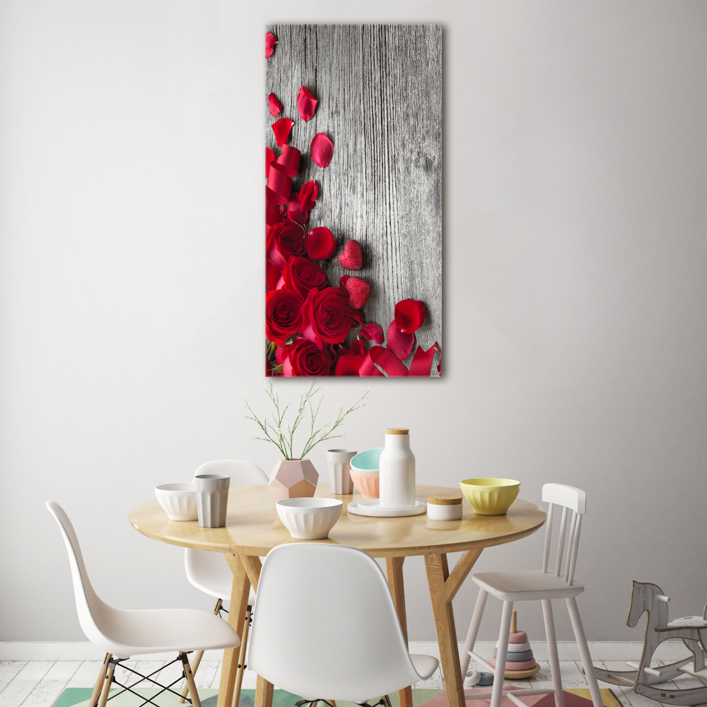 Print on acrylic Red roses