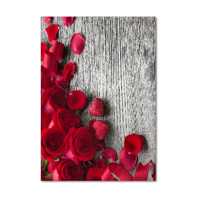 Print on acrylic Red roses