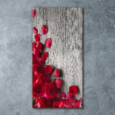 Print on acrylic Red roses