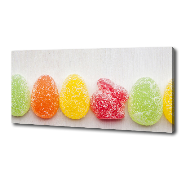 Canvas wall art Colorful jelly beans