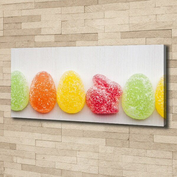 Canvas wall art Colorful jelly beans