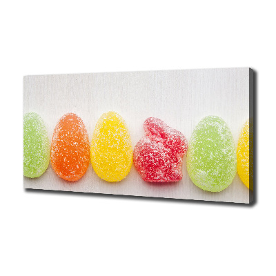 Canvas wall art Colorful jelly beans