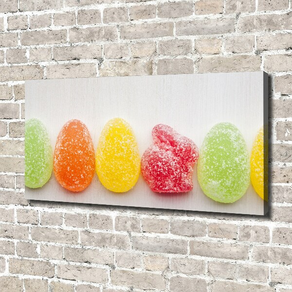 Canvas wall art Colorful jelly beans