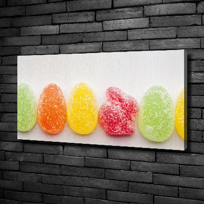 Canvas wall art Colorful jelly beans