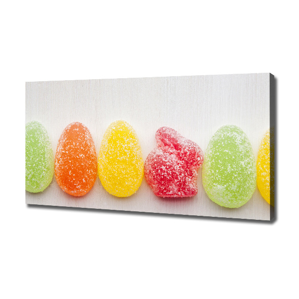 Canvas wall art Colorful jelly beans