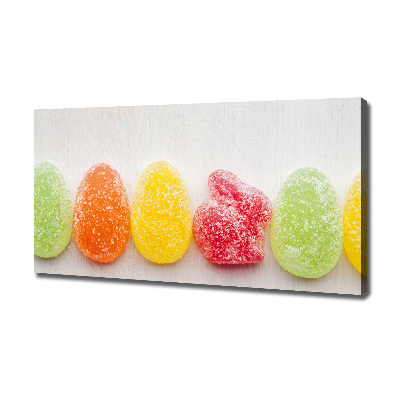 Canvas wall art Colorful jelly beans