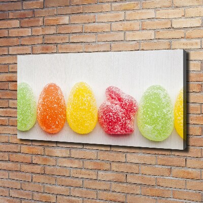 Canvas wall art Colorful jelly beans