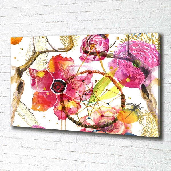 Canvas wall art Floral pattern