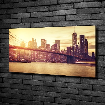 Canvas wall art Manhattan New York