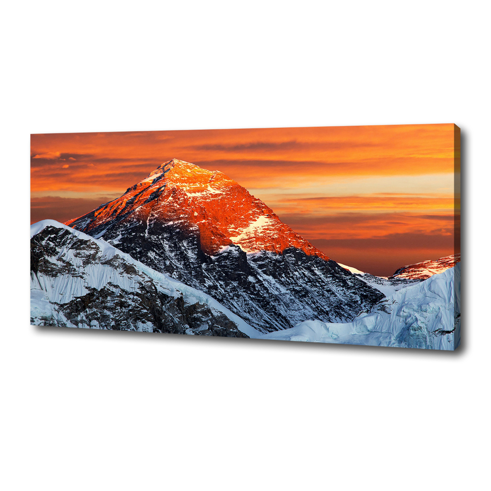 Canvas wall art Everest peak