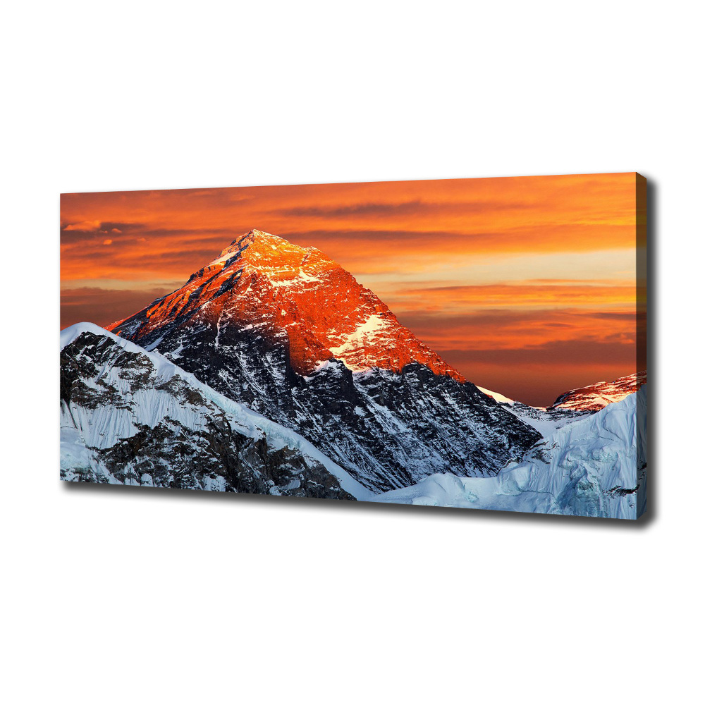 Canvas wall art Everest peak