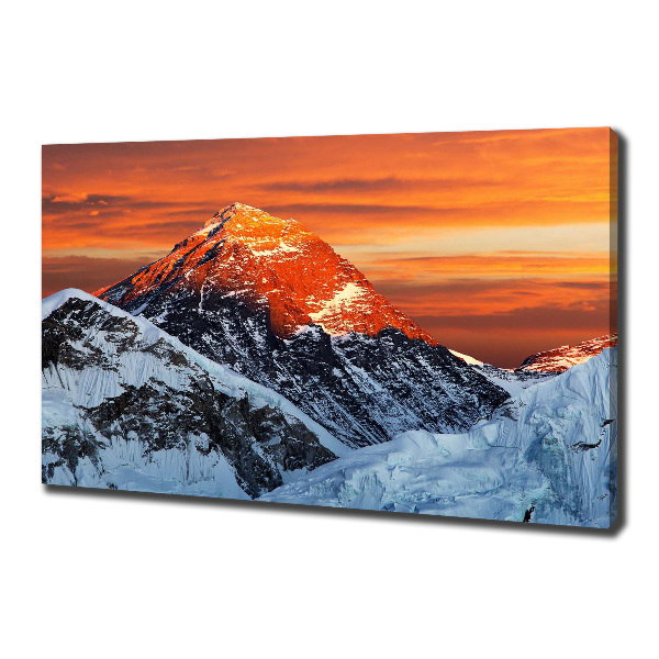 Canvas wall art Everest peak