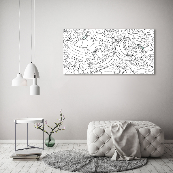 Canvas wall art Ornaments