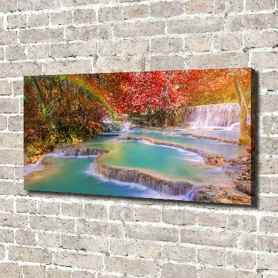 Canvas wall art Cascade