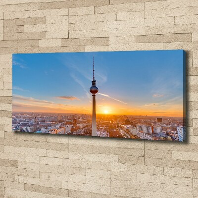 Canvas wall art Television tower