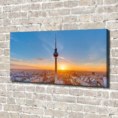 Canvas wall art Television tower