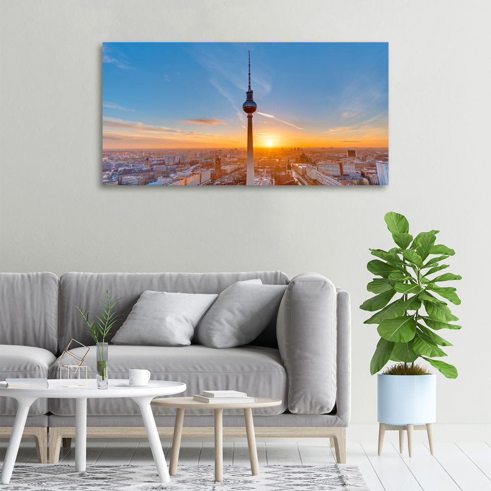 Canvas wall art Television tower