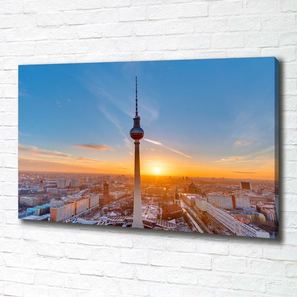 Canvas wall art Television tower