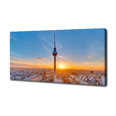 Canvas wall art Television tower