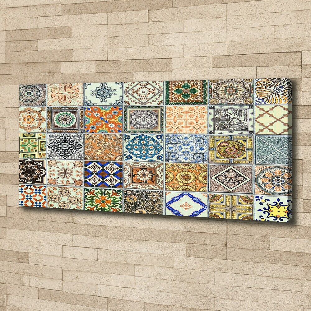 Canvas wall art Ceramic tiles