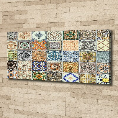 Canvas wall art Ceramic tiles