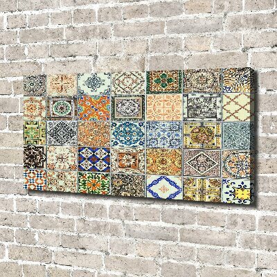 Canvas wall art Ceramic tiles