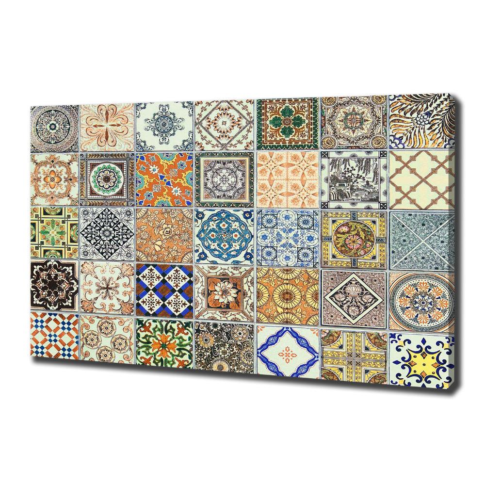 Canvas wall art Ceramic tiles