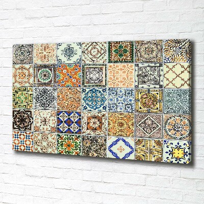 Canvas wall art Ceramic tiles