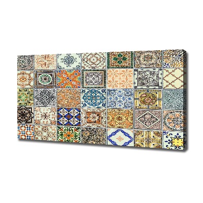 Canvas wall art Ceramic tiles