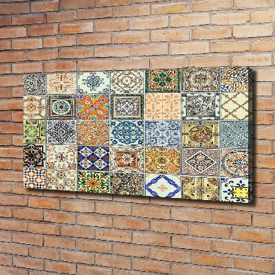 Canvas wall art Ceramic tiles