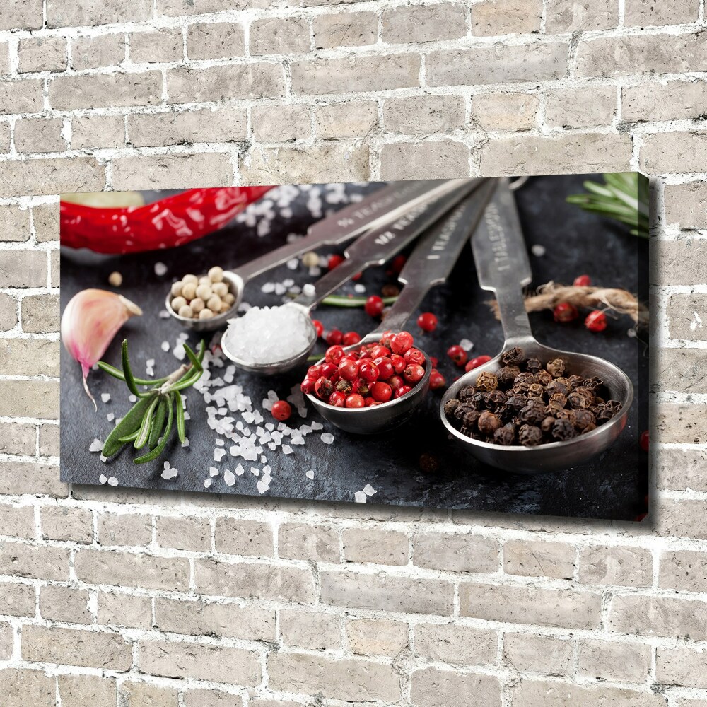 Canvas wall art Herbs and spices