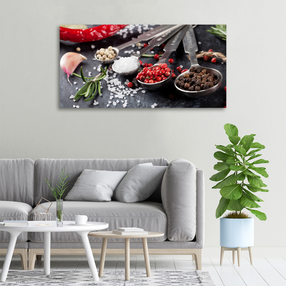 Canvas wall art Herbs and spices