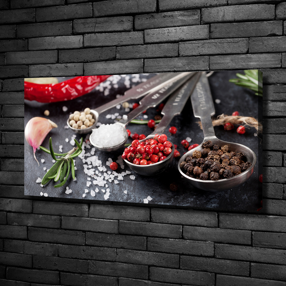 Canvas wall art Herbs and spices